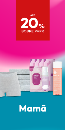 Produtos para Mam&atilde; com destaque promocional de at&eacute; 20% sobre pre&ccedil;o de Venda ao P&uacute;blico Recomendado
